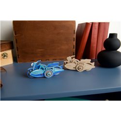 Ugears Coloring Hagrid´s Flying Motorbike