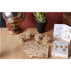 Ugears U-Fidget Hogwarts Houses