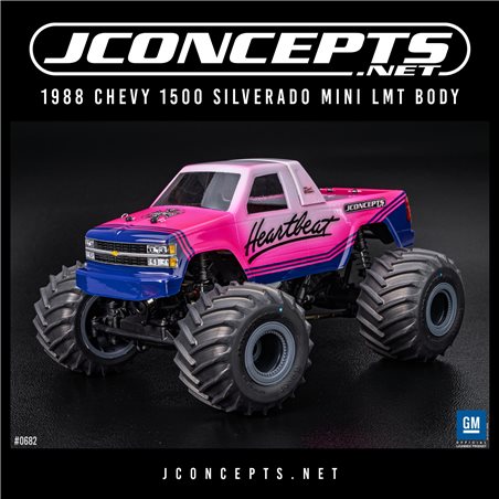 1988 Chevy 1500 Silverado body (Fits - Mini LMT, includes JC 5230 body mounts)
