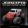 2014 Chevy 1500 body (Fits - Mini LMT, includes JC 5230 body mounts) 2014 Chevy 1500 body (Fits - Mini LMT, includes JC 5230 body mounts)