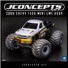 2005 Chevy 1500 body (Fits - Mini LMT, includes JC 5230 body mounts) 2005 Chevy 1500 body (Fits - Mini LMT, includes JC 5230 body mounts)