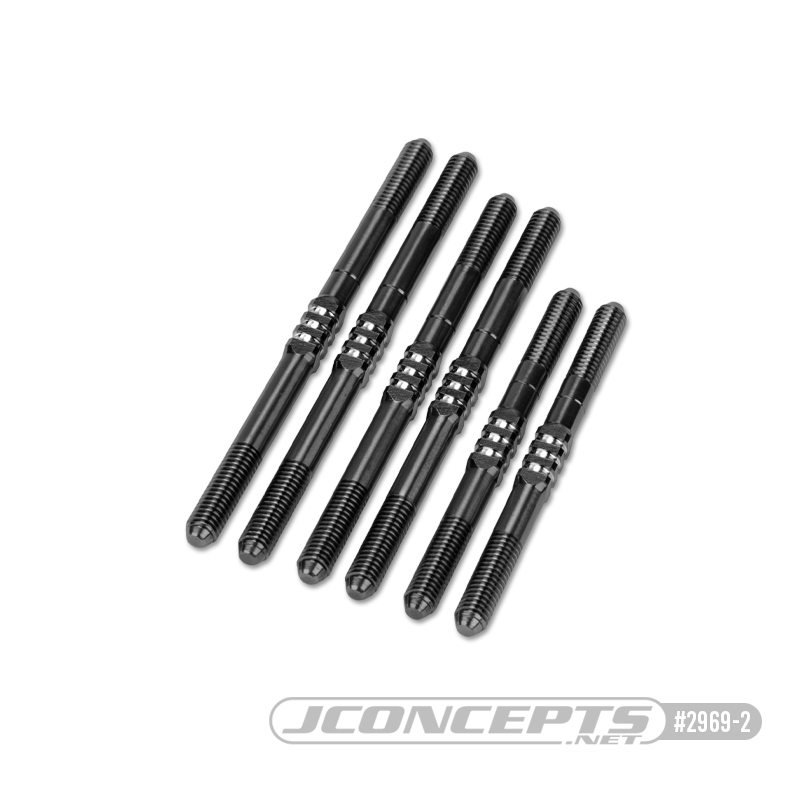 JConcepts - Schumacher Cougar LD3 Fin turnbuckle kit - stealth black JConcepts - Schumacher Cougar LD3 Fin turnbuckle kit - stealth black