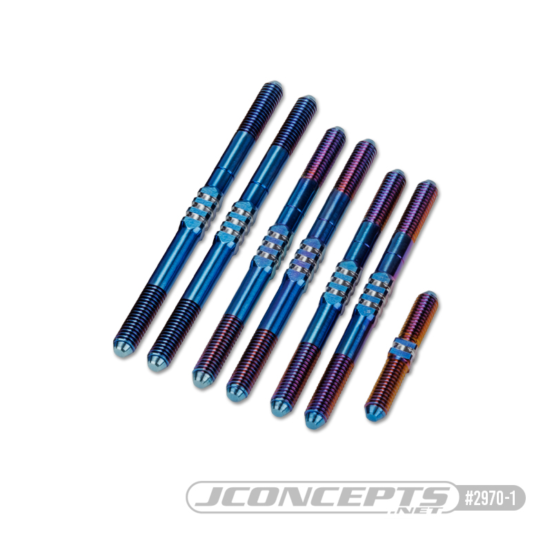JConcepts - Schumacher Cat L1R Fin turnbuckle kit - burnt blue JConcepts - Schumacher Cat L1R Fin turnbuckle kit - burnt blue