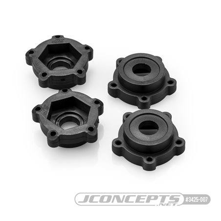 Hazard, X-Maxx hex adaptor - stock replacement / plastic