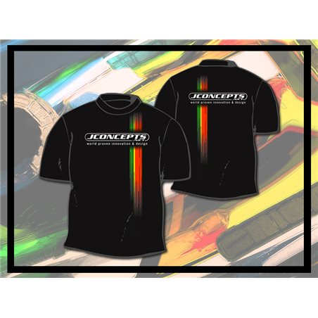 JConcepts - David Ronnefalk racing stripes t-shirt - medium
