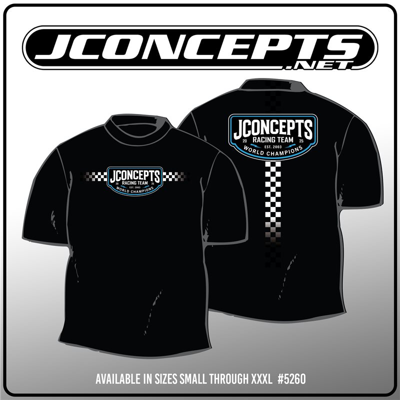 JConcepts Checkers or Wreckers 2025 t-shirt, XL