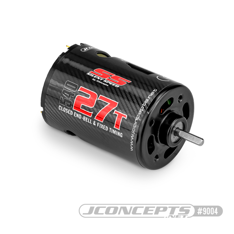 JConcepts - Silent Speed, 27T, brushed fixed end bell competition motor JConcepts - Silent Speed, 27T, brushed fixed end bell competition motor
