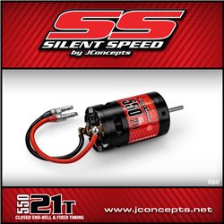 JConcepts - Silent Speed, 550 21T, brushed fixed end bell competition motor
