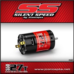 JConcepts - Silent Speed, 550 27T, brushed fixed end bell competition motor