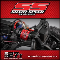 JConcepts - Silent Speed, 550 27T, brushed fixed end bell competition motor