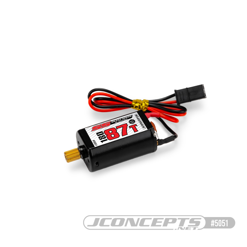 JConcepts - Silent Speed, 180 87T - mini motor w/ pinion JConcepts - Silent Speed, 180 87T - mini motor w/ pinion
