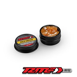 RM2 gold, high temperature, high performance grease (diff thrust bearings, 1/10th & 1/8th CVA, steel ring and pinion