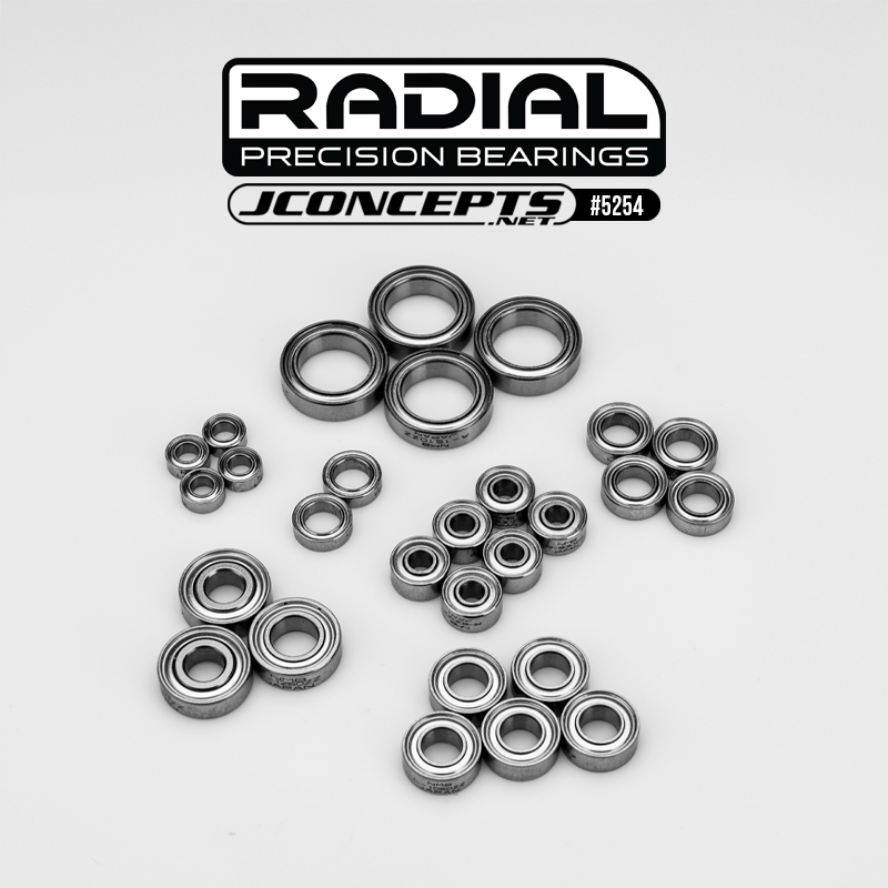 JConcepts Radial NMB bearing kit, 28pc - Fits XRAY XB2 2024, 2025 JConcepts Radial NMB bearing kit, 28pc - Fits XRAY XB2 2024, 2025