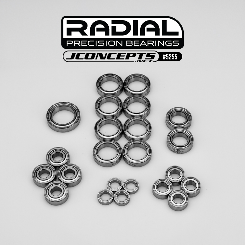 JConcepts Radial NMB bearing kit, 23pc - Fits XRAY XB4 2024, 2025 JConcepts Radial NMB bearing kit, 23pc - Fits XRAY XB4 2024, 2025