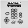 JConcepts Radial NMB bearing kit, 23pc - Fits XRAY XB4 2024, 2025 JConcepts Radial NMB bearing kit, 23pc - Fits XRAY XB4 2024, 2025