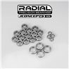 JConcepts Radial NMB bearing kit - Fits XRAY XB8, XB8e, XT8, XTEe 2024, 2025 JConcepts Radial NMB bearing kit - Fits XRAY XB8, XB8e, XT8, XTEe 2024, 2025