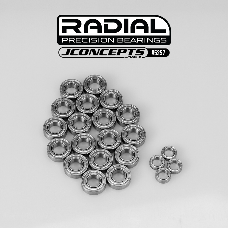 JConcepts Radial NMB bearing kit - Fits XRAY XB8 2025 w/ universals JConcepts Radial NMB bearing kit - Fits XRAY XB8 2025 w/ universals