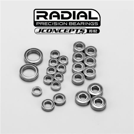 JConcepts - Schumacher LD3 Radial NMB bearing set, 23pc - Fits, Schumacher LD3
