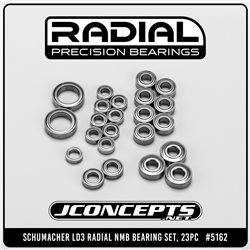 JConcepts - Schumacher LD3 Radial NMB bearing set, 23pc - Fits, Schumacher LD3