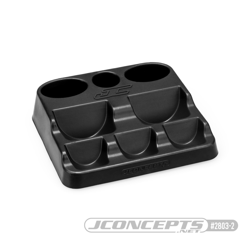 JConcepts fluid holding station, black JConcepts fluid holding station, black