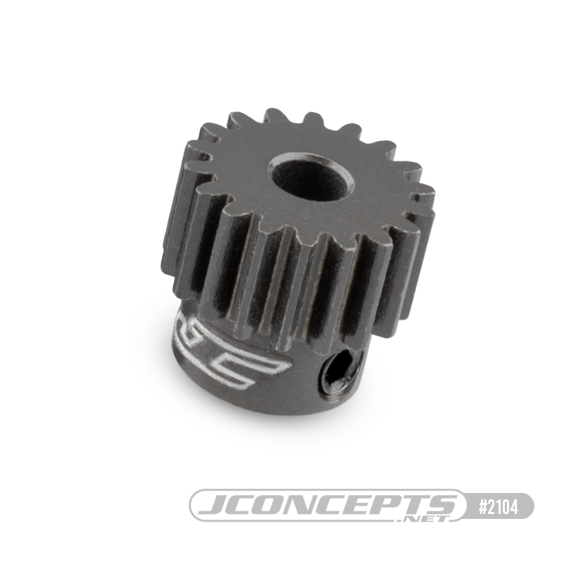 JConcepts - 48 pitch, 18T, SS Machined Pinion Gear