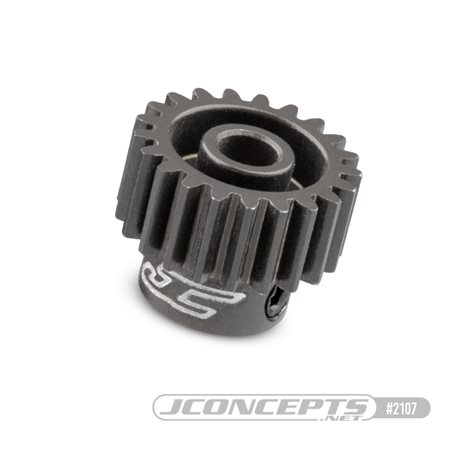 JConcepts - 48 pitch, 21T, SS Machined Pinion Gear