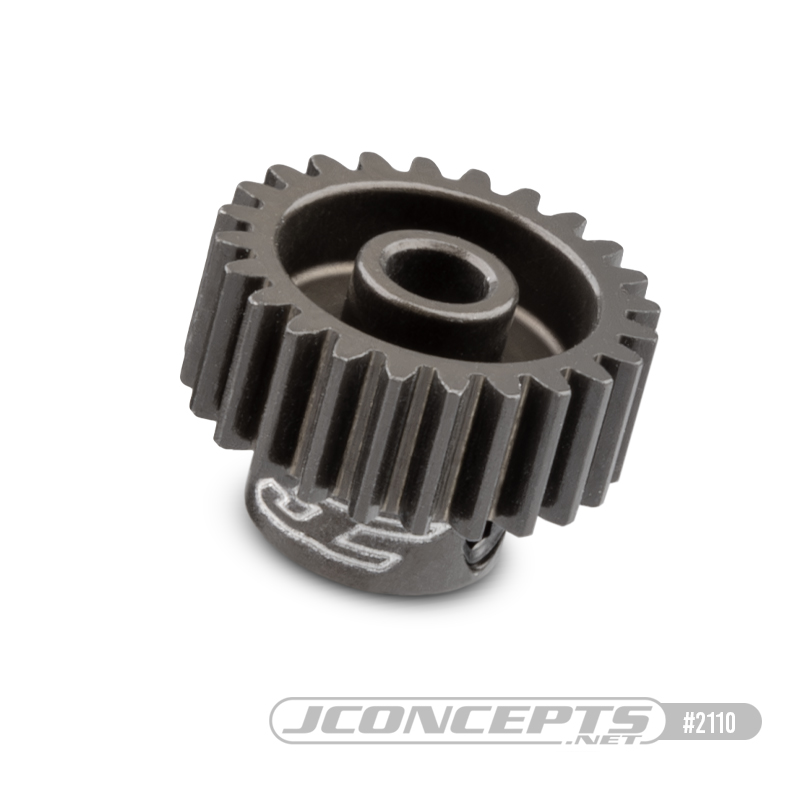 JConcepts - 48 pitch, 24T, SS Machined Pinion Gear