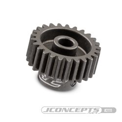 JConcepts - 48 pitch, 25T, SS Machined Pinion Gear