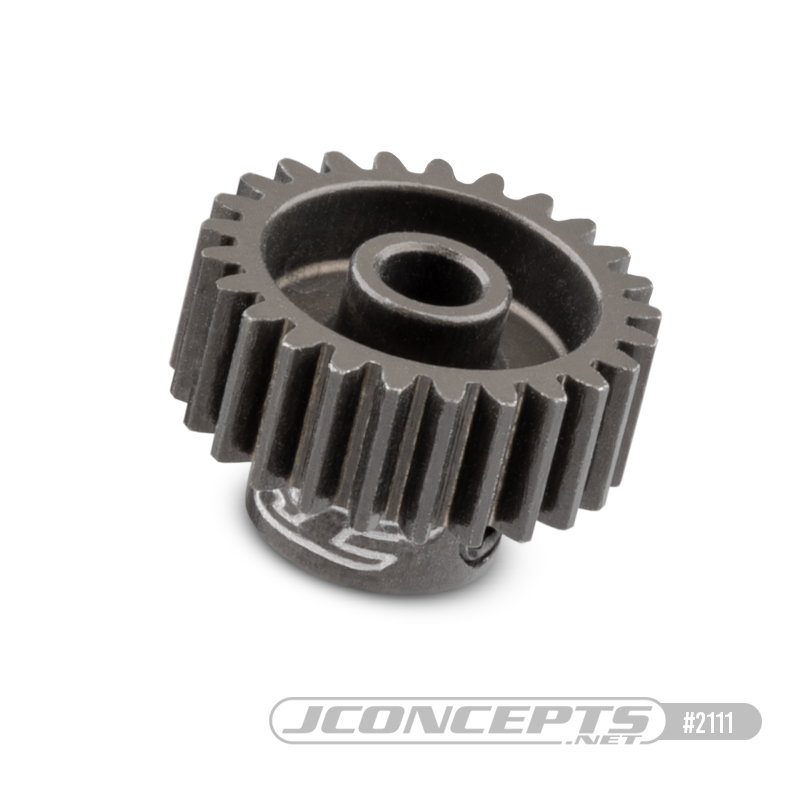 JConcepts - 48 pitch, 25T, SS Machined Pinion Gear