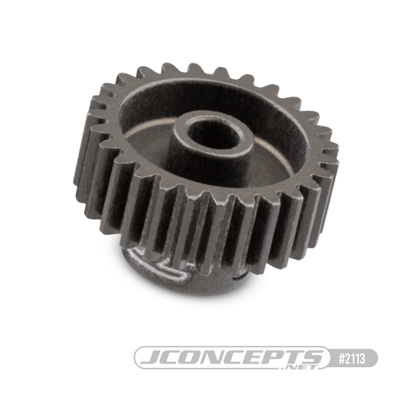 JConcepts - 48 pitch, 27T, SS Machined Pinion Gear