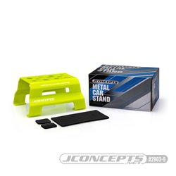 JConcepts metal car stand - yellow