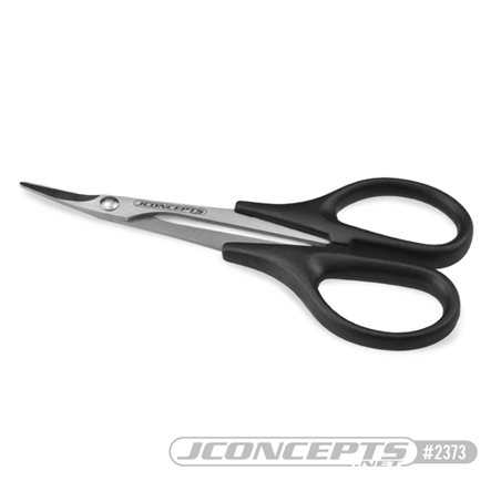 JConcepts - Precision curved scissors, stainless steel - black