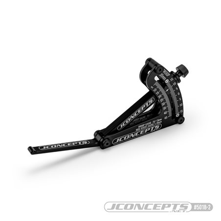 JConcepts - floating ride-height gauge - Fits, 1/10th and 1/8th vehicles, black