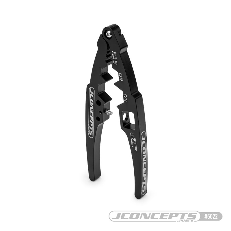 JConcepts - shock shaft multi-tool pliers, black JConcepts - shock shaft multi-tool pliers, black