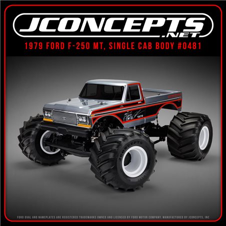 1979 Ford F-250 MT, single cab body (7" width & 13" wheelbase)