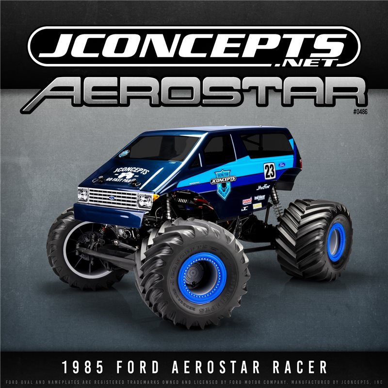 1985 Ford Aerostar, Racer (7" width & 12.5 - 13.0" wheelbase) 1985 Ford Aerostar, Racer (7" width & 12.5 - 13.0" wheelbase)