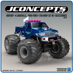 BIGFOOT 4 Louisville, 1990 Ford F-250 body set w/ accessories - (Fits - 7" width & 10.5 - 11.00" wheelbase)