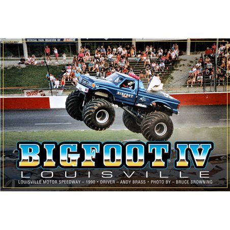 BIGFOOT 4 Louisville, 1990 Ford F-250 body set w/ accessories - (Fits - 7" width & 10.5 - 11.00" wheelbase)