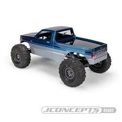 JCI Tucked, 1990 Chevy S10 crawler body, pre-cut (Fits - Traxxas TRX-4 Sport, Enduro, Axial, Vanquish 12.3" wheelbase)