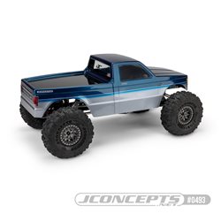 JCI Tucked, 1990 Chevy S10 crawler body, pre-cut (Fits - Traxxas TRX-4 Sport, Enduro, Axial, Vanquish 12.3" wheelbase)