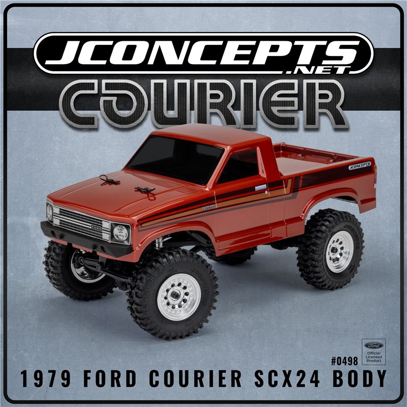 1979 Ford Courier body, pre-cut (Fits - SCX24, 5.20" W.B.) 1979 Ford Courier body, pre-cut (Fits - SCX24, 5.20" W.B.)