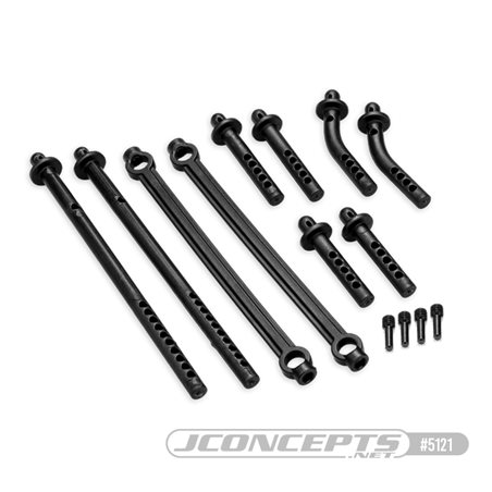 JConcepts monster truck body mount accessories for JC 0484 body - Fits Regulator, SMT10 chassis kits