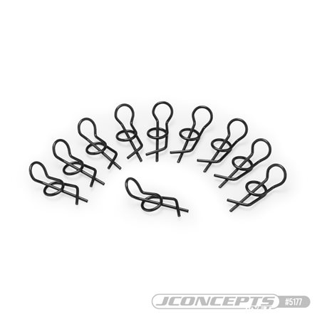 JConcepts - locking body clip, 10pcs (Fits, 5131 JConcepts body mount kit)