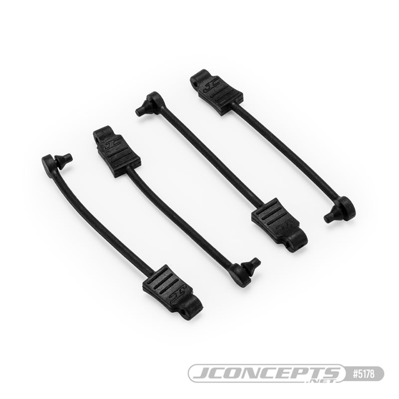 JConcepts - body clip tether, 4pcs JConcepts - body clip tether, 4pcs