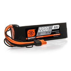 2200mAh 3S 11.1V 50C Smart LiPo Battery IC3