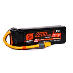 2200mAh 3S 11.1V Smart G2 LiPo 30C IC3