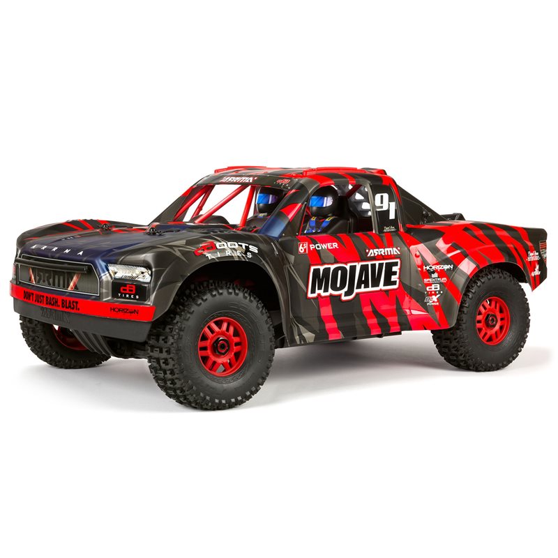 1/7 MOJAVE 6S 4X4 RTR Brushless Desert Truck Red/Black 1/7 MOJAVE 6S 4X4 RTR Brushless Desert Truck Red/Black