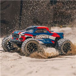 1/18 GRANITE GROM 4X4 RTR Brushed Monster Truck (Battery & Charger Included) Blue