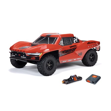 1/10 FURY 2WD RTR Brushed Short Course Truck (Battery & Charger Included) Red