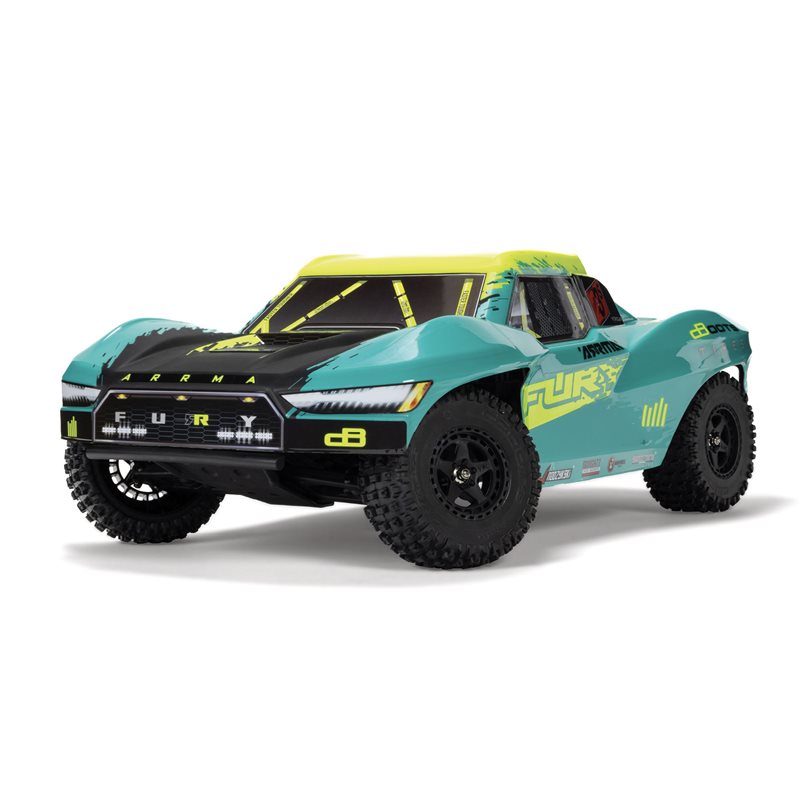 1/10 FURY 223S DSC 2WD RTR Brushless Short Course Truck Green 1/10 FURY 223S DSC 2WD RTR Brushless Short Course Truck Green